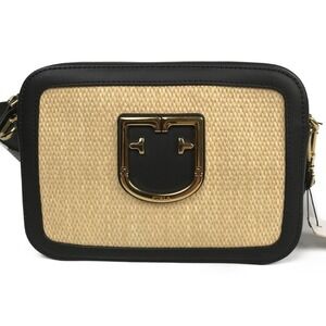 Furla crossbody Brava bag black Tan shoulder Beige